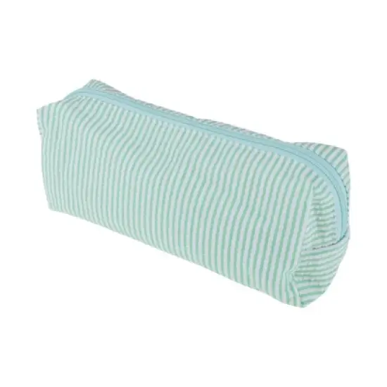 Unique Bargains Lady Rectangle Makeup Bag Black 1 Pc image {6}