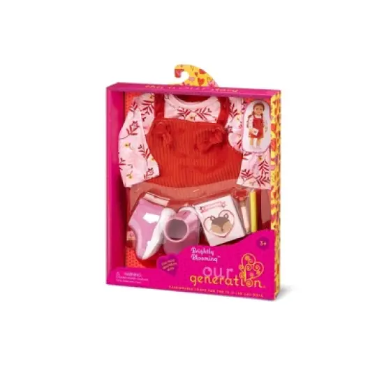 Our Generation Brightly Blooming School Outfit for 18" Dolls image {4}