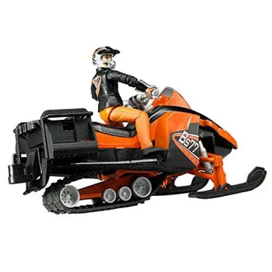 Bruder Snowmobile with Driver & Accessories image {3}