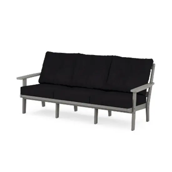 POLYWOOD Prairie Deep Seating Outdoor Patio Sofa image {4}