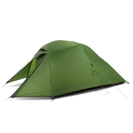 Naturehike Cloud-Up 3 Person Tent &ndash; Lightweight 3-Season Backpacking Tent, Free Standing Dome with Footprint, Waterproof for Camping & Hiking (Green) image {9}