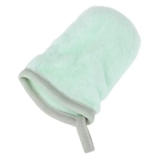 Unique Bargains Rectangular Glove Type Facial Sponges 3.94"x5.12" 1 Pc image {12}