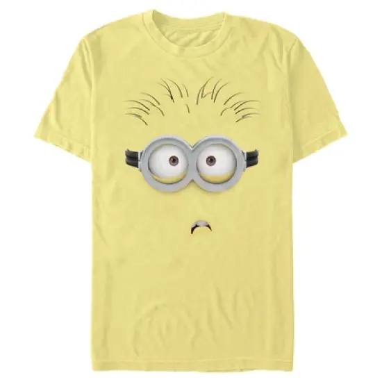 Men's Despicable Me Minions Frown Big Face Bob T-Shirt image {2}