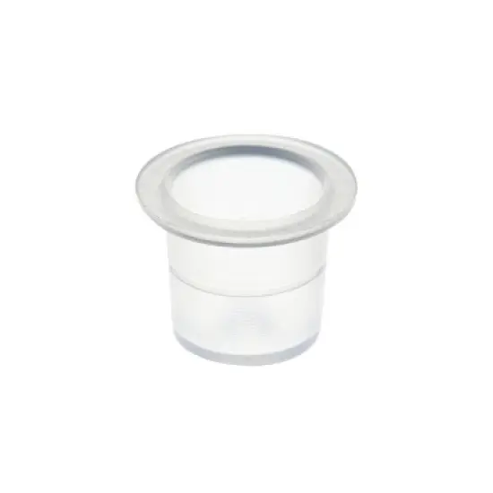 Stockroom Plus 2000 Pack Small Disposable Tattoo Ink Caps, Pigment Cups for Microblading, 17 mm image {5}