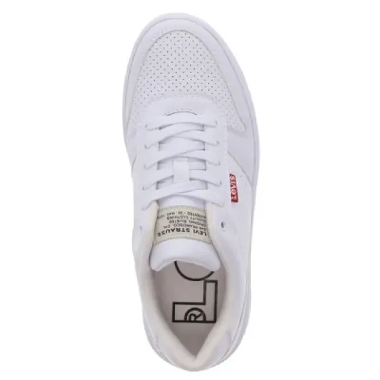 Levi's Womens Drive Lo Vegan Synthetic Leather Casual Lace Up Sneaker Shoe image {1}