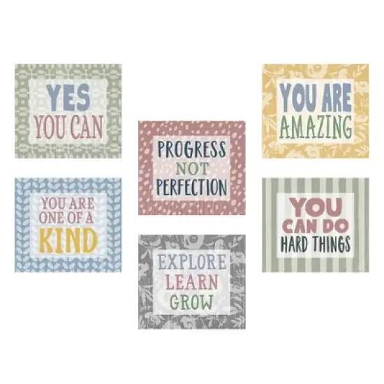 Teacher Created Resources&reg; Classroom Cottage Positive Sayings Accents, 30 Per Pack, 3 Packs image {3}