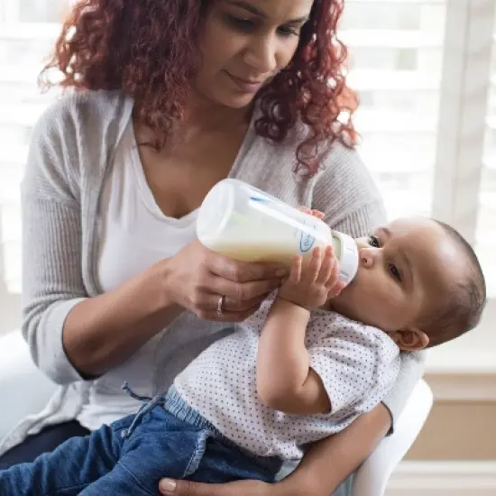 Dr. Brown's Anti-Colic Wide-Neck Options+ Baby Bottle 0m+ - 9oz/3pk image {8}