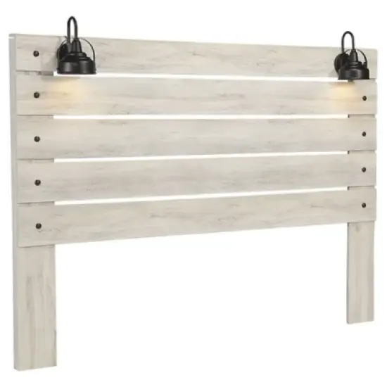 Cambeck Panel Headboard White - Signature Design by Ashley image {7}