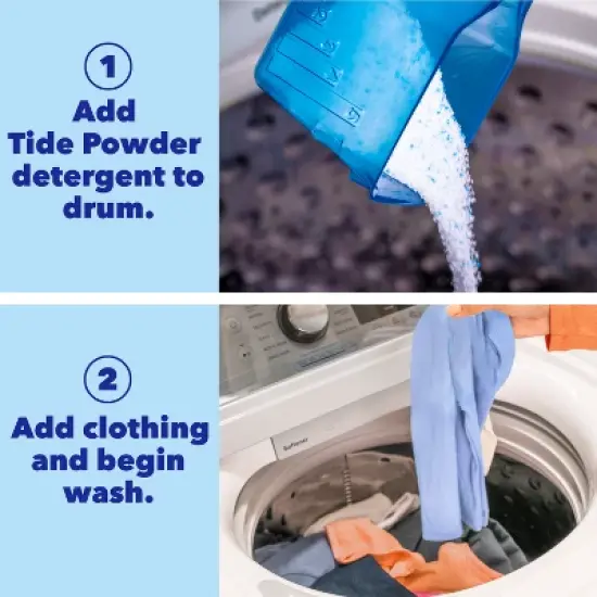 Tide Powder Laundry Detergent - Free & Gentle - 77oz image {5}