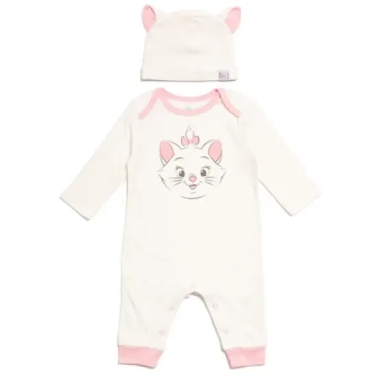 Disney Classics Winnie the Pooh Lion King Tigger Mickey Mouse Minnie Mouse Bambi Cosplay Snap Coverall and Hat Newborn to Infant image {7}