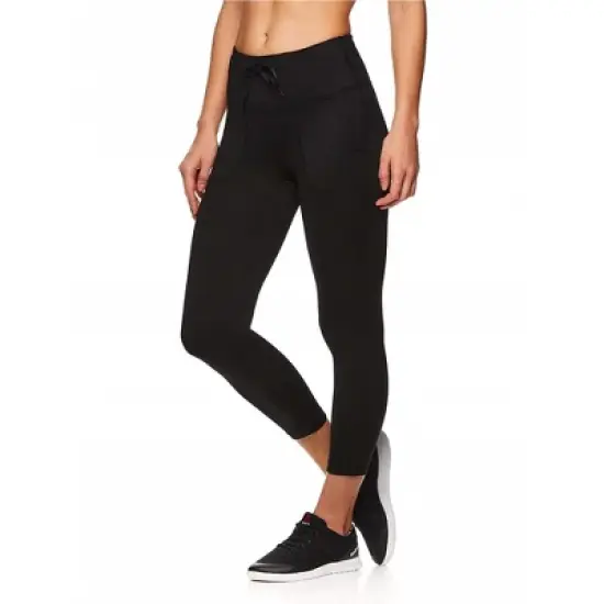 Reebok Womens Momentum Capri Compression Athletic Pants image {1}