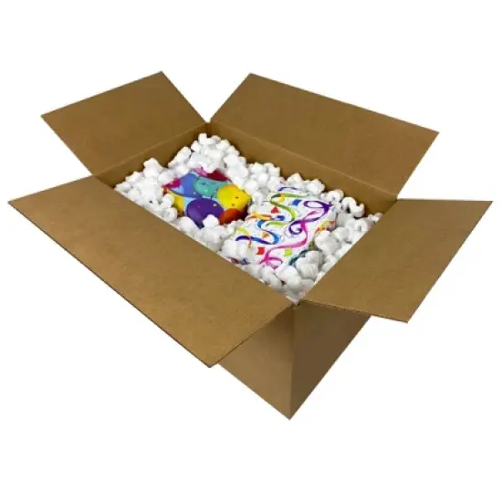 UOFFICE 14 Cubic Feet Polystyrene Packing Peanuts for Packaging, Shipping, and Void Fill image {4}