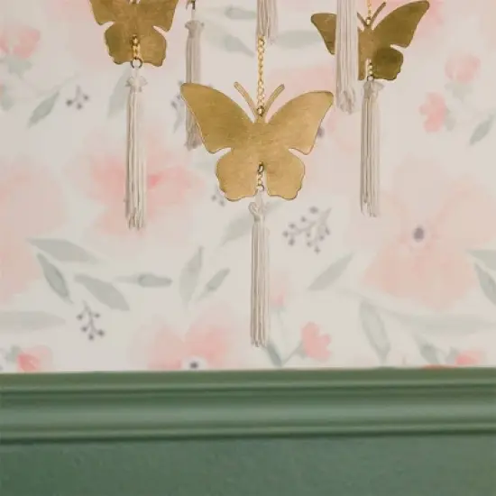 Crane Baby Brass Finish Ceiling Hanging - Parker Butterfly image {4}