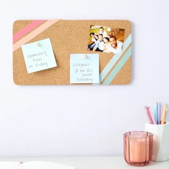 Juvale 3 Pack Rectangle Cork Trivets for Hot Dishes - Cork Placemats, Pads for Kitchen Counter, Pots, Table (12.5x6.6 In) image {2}