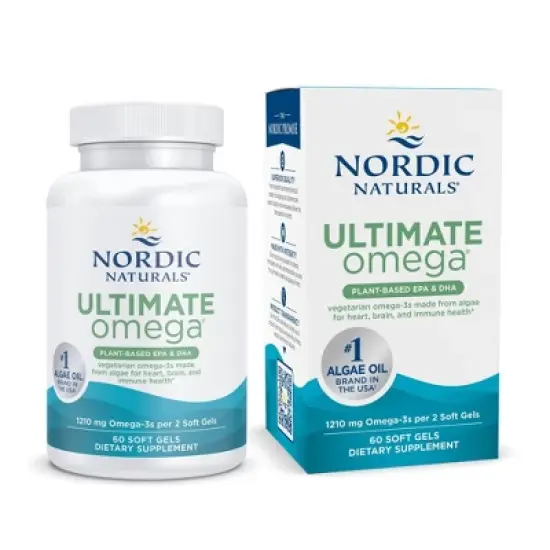 Nordic Naturals Ultimate Omega Plant Capsules - Based - Unflavored - 60ct image {2}