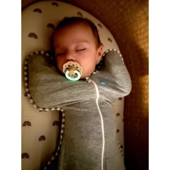 Bibs Boheme Glow in the Dark Latex Pacifier 0-6m - Size 1 - 2pk image {11}