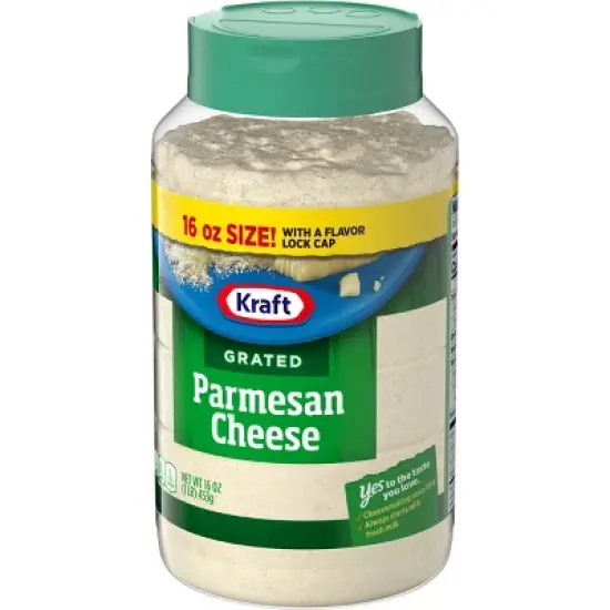 Kraft 100% Grated Parmesan Cheese 16oz image {5}