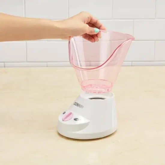 True Glow by Conair Warm Steam Facial Sauna Steamer with Facial Brush - 1ct image {9}