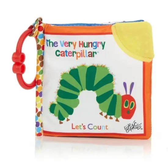 Eric Carle Hungry Caterpillar Soft Book - White image {1}