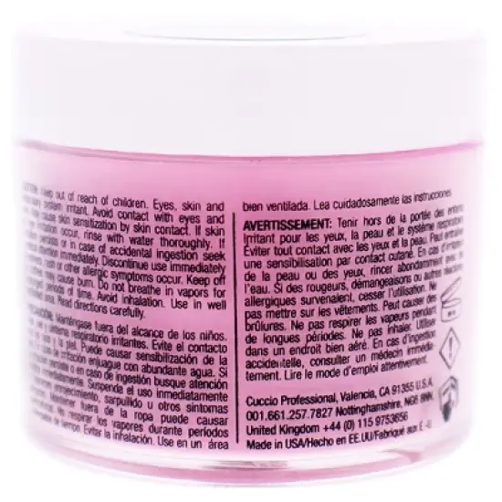 Cuccio Pro Powder Polish Nail Colour Dip System - Acrylic Powder - Hot Thang - 2 oz image {1}