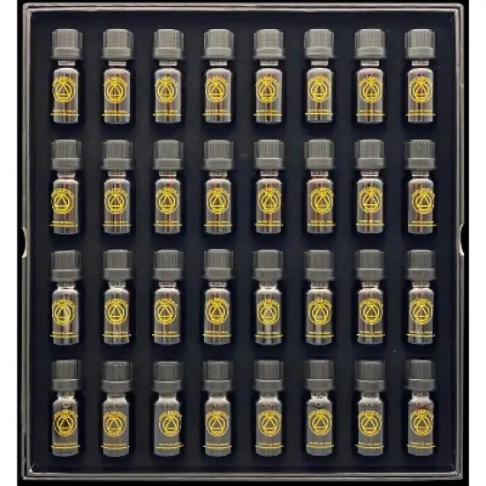 Di&rsquo;Aroma 32 Piece Essential Oil Gift Set with 0.33 Fl Oz Bottles &ndash; 100% Pure Aromatherapy Oils Collection for Diffusers, Humidifiers & Relaxation image {1}