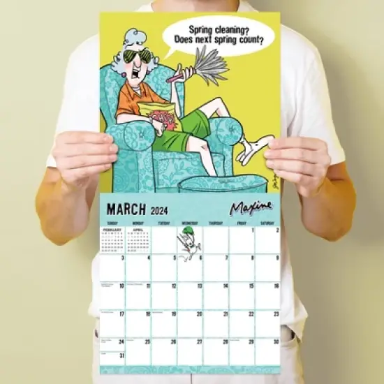 TF Publishing 2024 Wall Calendar 12"x12" Maxine image {3}
