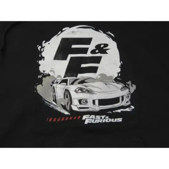 The Fast & The Furious Car Logo Men's Black Sweatshirt image {1}