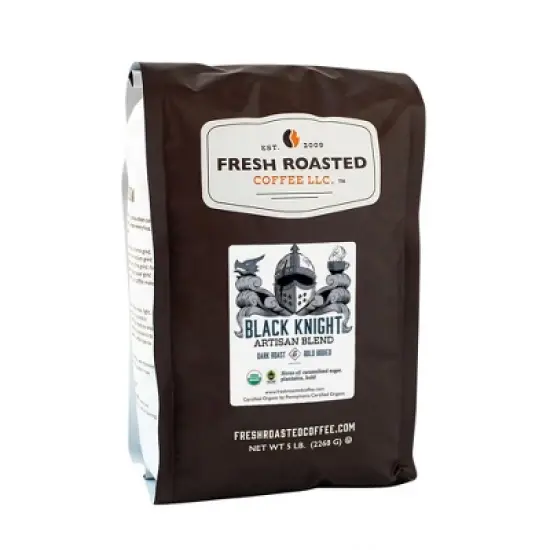 Fresh Roasted Coffee, Black Knight Artisan Blend, Ground Coffee image {6}