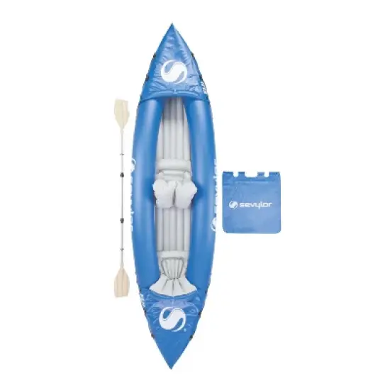 Sevylor Fiji Kayak Travel Inflatable Pack - Blue image {1}