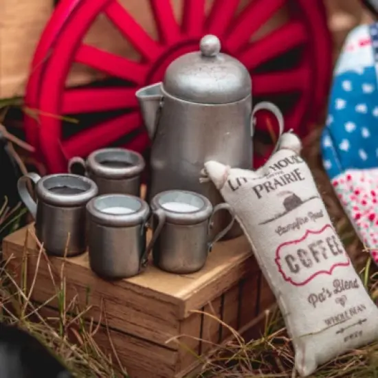 The Queen's Treasures Little House 1880's Dishware Set For 18 Inch Dolls image {2}