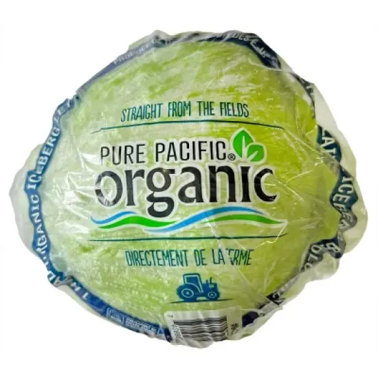 Fresh Organic Iceberg Lettuce - each image {2}