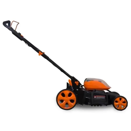 WEN 40439 40V Max 19" Cordless 3-in-1 Lawn Mower With Two Batteries 16gal Bag & Charger image {2}