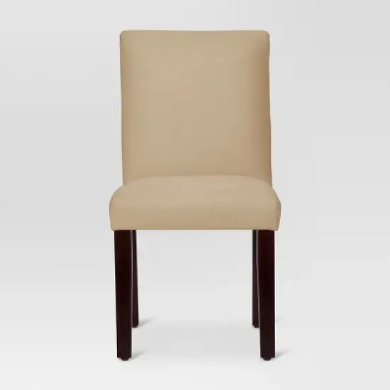 Velvet Parsons Dining Chair - Threshold image {10}