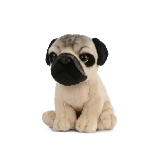 Living Nature Pug Puppy Plush Toy image {2}