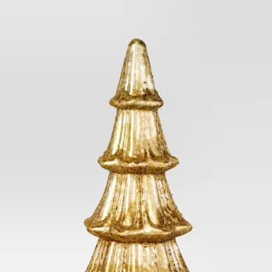 14" Christmas Mercury Lit Glass Tiered Tree Decor - Wondershop&trade; image {3}