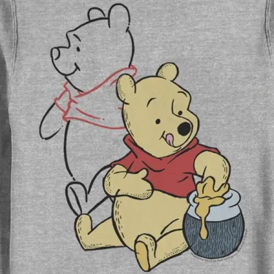 Men's Winnie the Pooh Honey and Happiness Sweatshirt image {1}