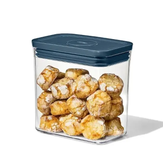 OXO Pop 3pc Everyday Airtight Food Storage Container Set Storm Blue: Kitchen Canister Set, Dishwasher-Safe image {9}