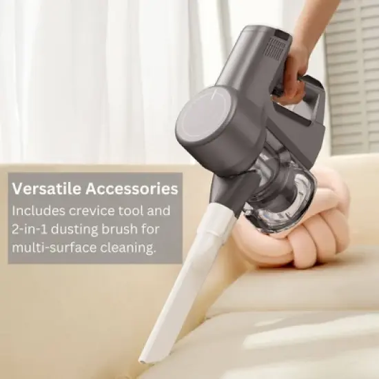 Tineco GO Flex Cordless Lightweight Stick Vacuum: HEPA Filter, Multi-Surface, Bagless, 2 Speeds, Lithium Ion Battery image {5}