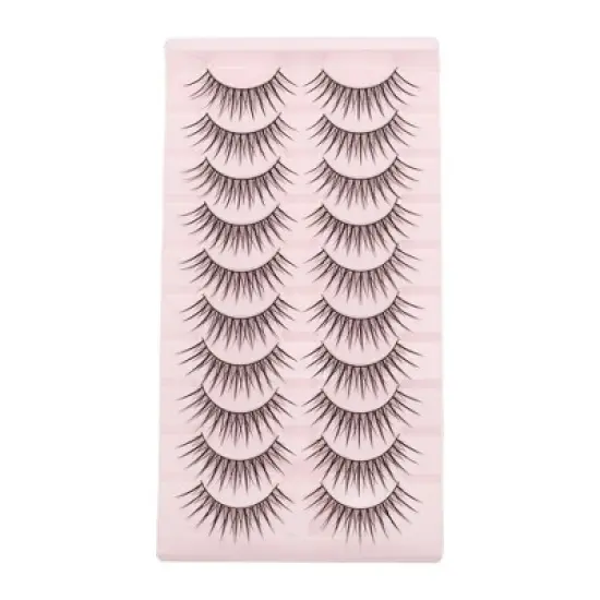 Unique Bargains False Eyelashes for Women 10 Pair image {9}