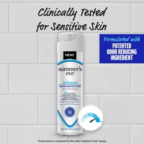 Summer's Eve Ultimate Odor Protection Feminine Freshening Spray - 2oz image {4}