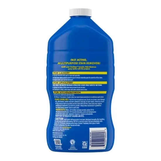 OxiClean Laundry Stain Remover Spray Refill - 56oz image {9}
