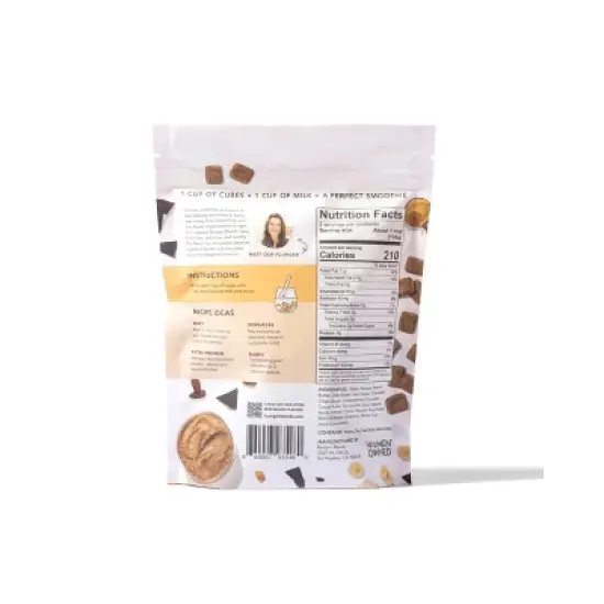 Bumpin Blends Frozen Peanut Butter Cup Smoothie Cubes - 10oz image {1}