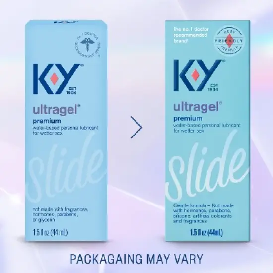 K-Y Ultragel No Fragrance Added Personal Lube - 1.5 fl oz image {2}