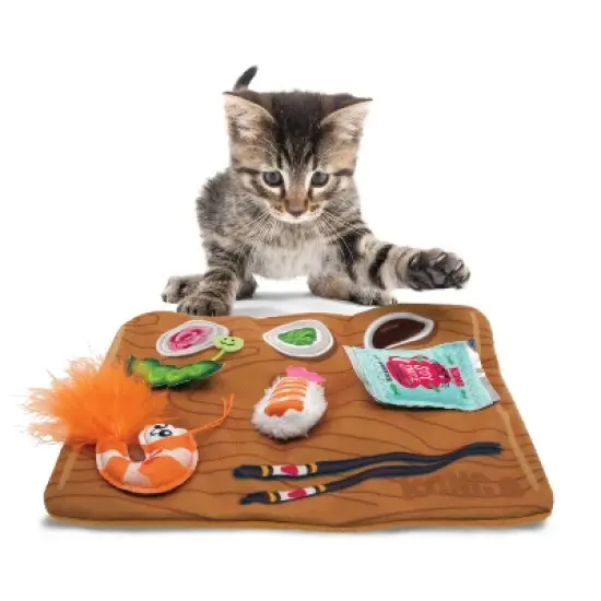 KONG Pull-A-Partz Sushi Cat Toy image {3}