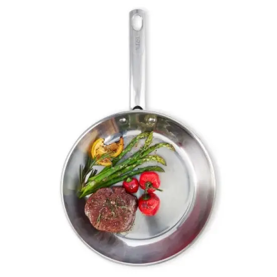 T-fal 14pc Expert Stainless Steel Cookware Set Silver. image {7}