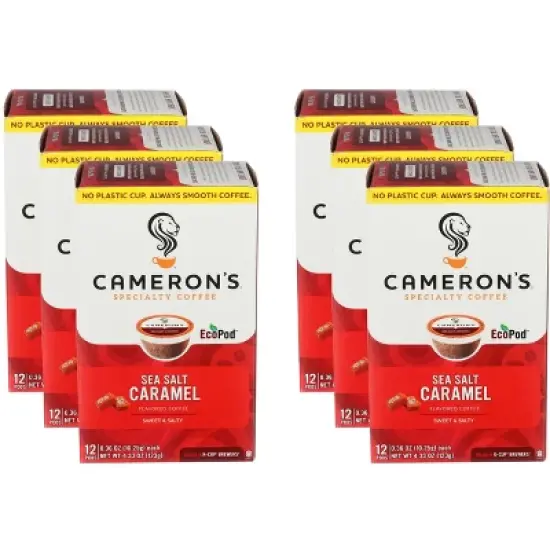 Cameron's Sea Salt Caramel Coffee - Case of 6 - 4.33 oz image {2}