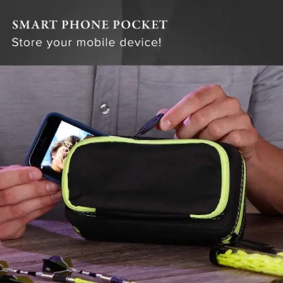 Casemaster Plazma Pro Dart Case with Phone Pocket image {6}