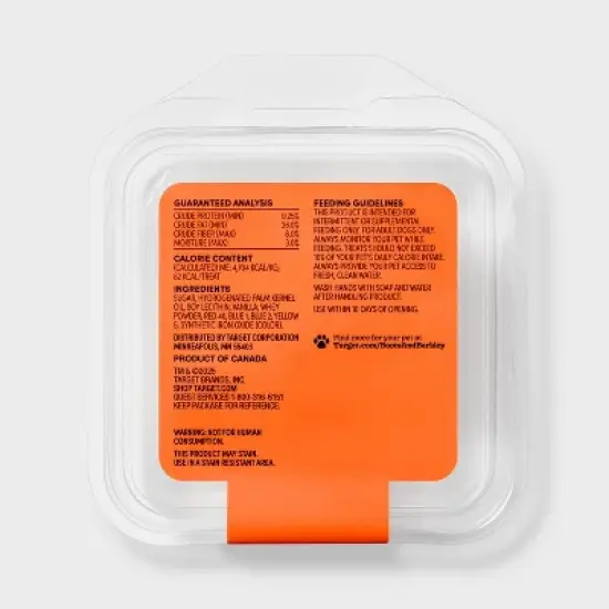 Halloween Vanilla Flavor Dog Treat Cups - Boots & Barkley&trade; 2.47oz image {2}