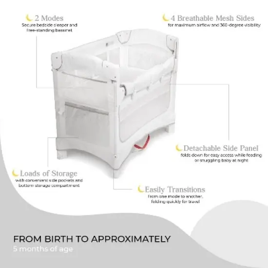 Arm's Reach Mini Ezee&trade; 2 in 1 CO-SLEEPER&reg; Bassinet image {8}