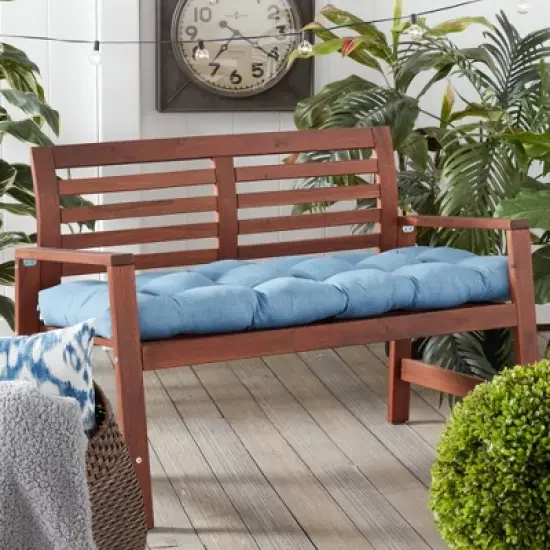 Kensington Garden - Transitional Outdoor Bench Cushion image {1}